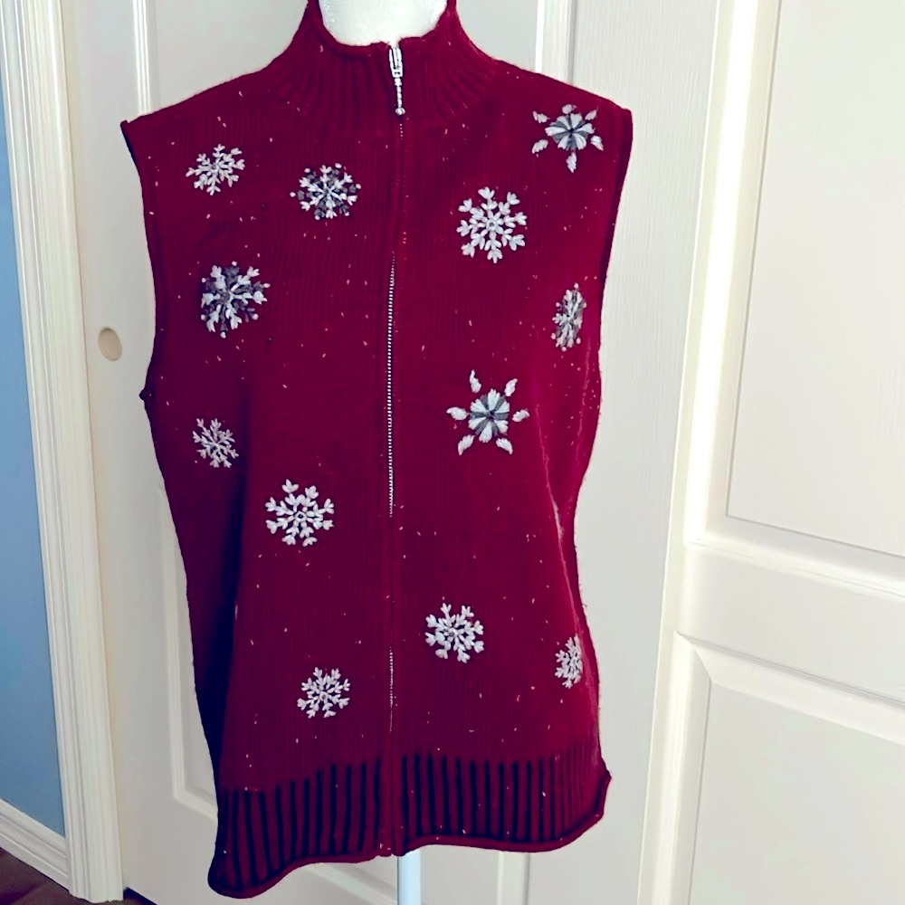 💥Hannah Sweater Vest- Size XL💥